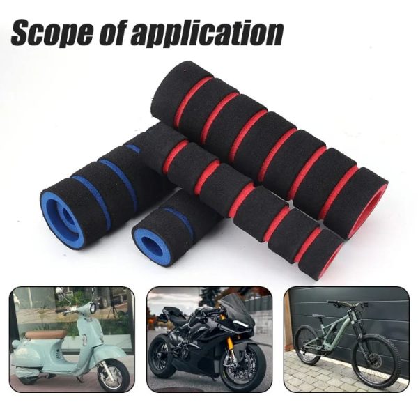 4pcs/set Motorcycle Handle Foam Grip