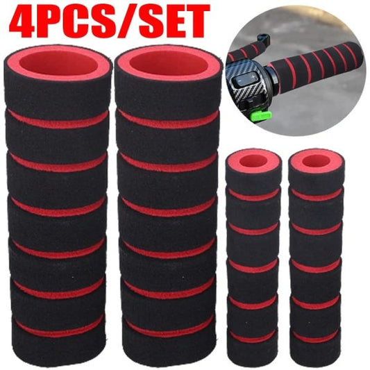 4pcs/set Motorcycle Handle Foam Grip