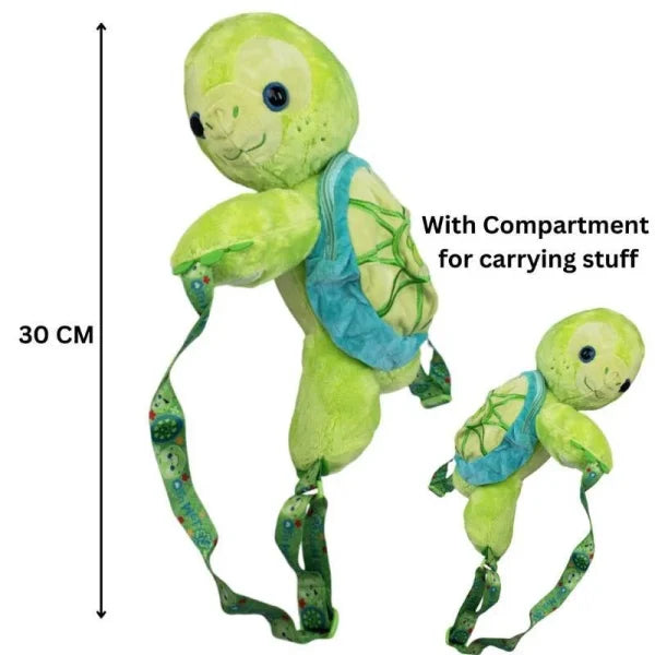 Tortoise Plush Backpack