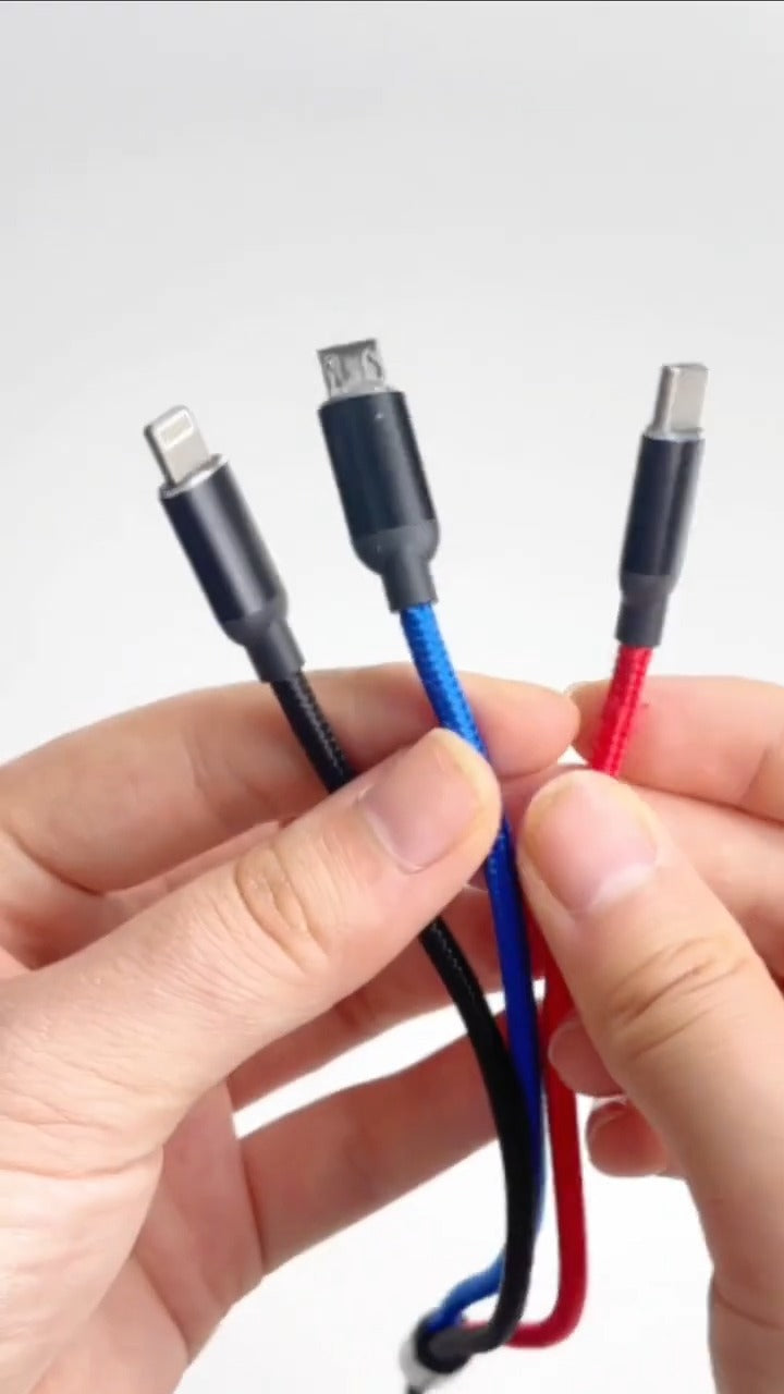 3-in-1 Data USB Cable