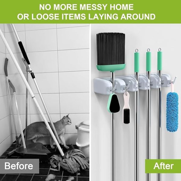 Mop And Broom Holder