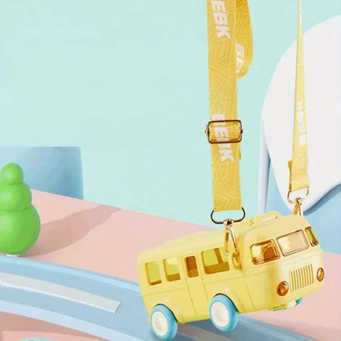 Bus Shape School Water Bottle