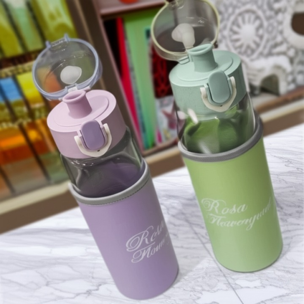 Glass Water Bottle