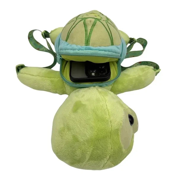 Tortoise Plush Backpack