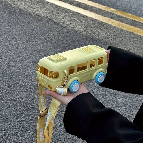 Bus Shape School Water Bottle