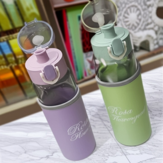 Glass Water Bottle